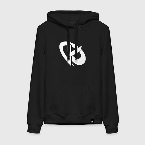 Женская толстовка-худи Karmine Corp / Черный – фото 1