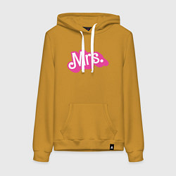 Женская толстовка-худи Миссис в стиле барби - для жены