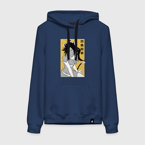 Женская толстовка-худи Йоруичи / Тёмно-синий – фото 1