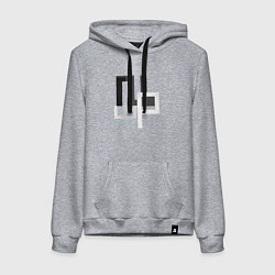 Толстовка-худи хлопковая женская Depeche Mode - Remixes 2, цвет: меланж