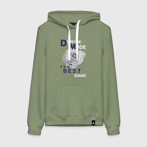 Женская толстовка-худи Depeche Mode - best of videos / Авокадо – фото 1