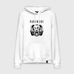 Женская толстовка-худи Paramore - rock panda