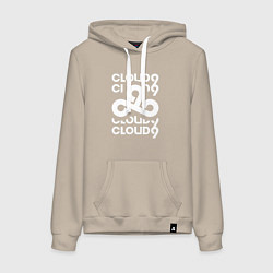 Женская толстовка-худи Cloud9 - in logo