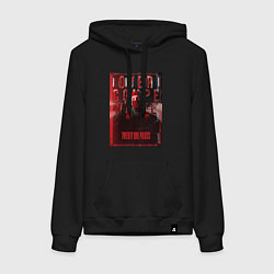 Толстовка-худи хлопковая женская В маске - Twenty one pilots, цвет: черный