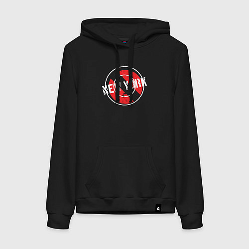 Женская толстовка-худи New York seal / Черный – фото 1