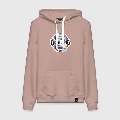 Женская толстовка-худи Таиланд / Пыльно-розовый – фото 1