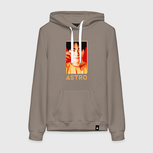 Женская толстовка-худи Astro Мун Бин / Утренний латте – фото 1