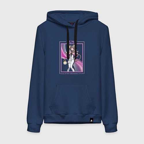 Женская толстовка-худи Lumi Kaleido Refraction / Тёмно-синий – фото 1