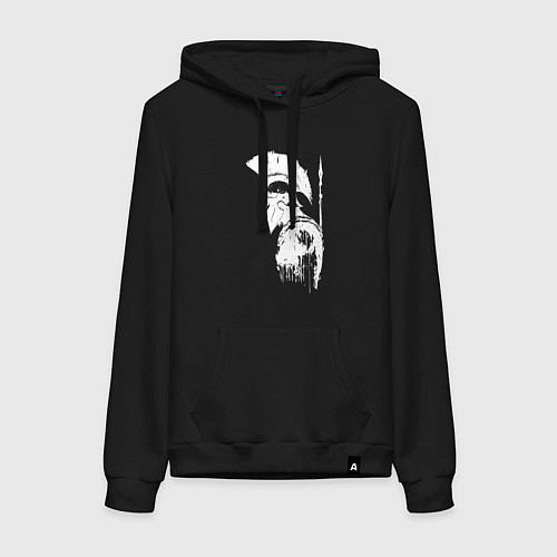 Женская толстовка-худи Один из 300 спартанцев / Черный – фото 1