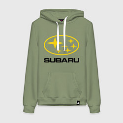 Женская толстовка-худи Subaru Logo