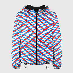 Куртка с капюшоном женская Blue&Red, цвет: 3D-черный