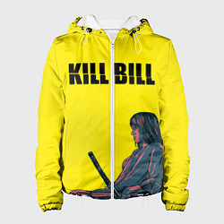 Куртка с капюшоном женская Kill Bill, цвет: 3D-белый