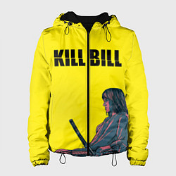 Куртка с капюшоном женская Kill Bill, цвет: 3D-черный