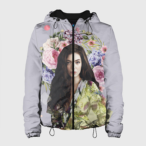 Женская куртка Lorde Floral / 3D-Черный – фото 1