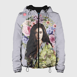 Куртка с капюшоном женская Lorde Floral цвета 3D-черный — фото 1