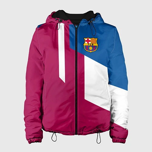 Женская куртка FC Barcelona 2018 / 3D-Черный – фото 1