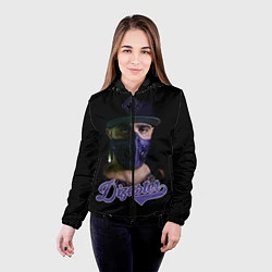 Куртка с капюшоном женская Dizaster, цвет: 3D-черный — фото 2