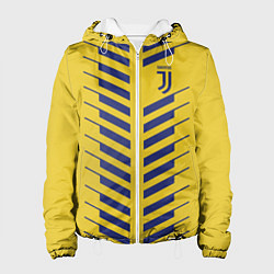Куртка с капюшоном женская FC Juventus: Creative, цвет: 3D-белый
