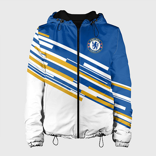 Женская куртка FC Chelsea: Colour Line / 3D-Черный – фото 1