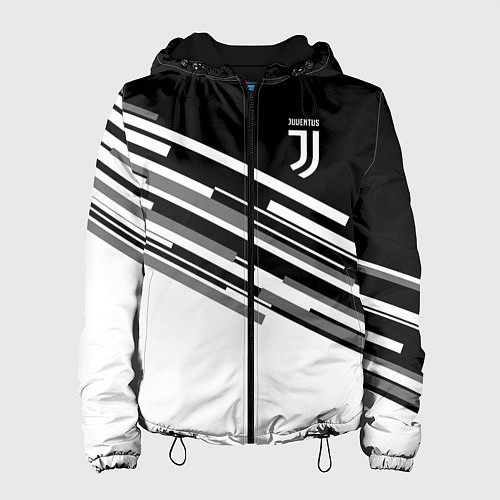 Женская куртка FC Juventus: B&W Line / 3D-Черный – фото 1