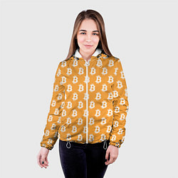 Куртка с капюшоном женская BTC Pattern, цвет: 3D-белый — фото 2