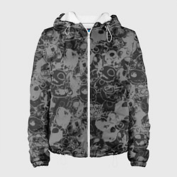 Куртка с капюшоном женская Cs:go - DoomKitty Collection 2022, цвет: 3D-белый