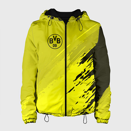 Женская куртка FC Borussia: Yellow Original / 3D-Черный – фото 1