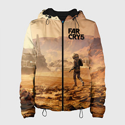 Куртка с капюшоном женская Far Cry 5: On Mars, цвет: 3D-черный