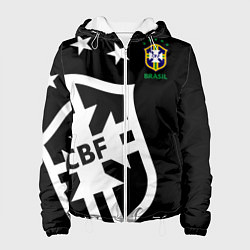 Куртка с капюшоном женская Brazil Team: Exclusive, цвет: 3D-белый