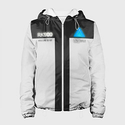 Куртка с капюшоном женская RK900: Become Human, цвет: 3D-белый