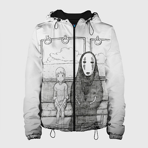 Женская куртка Унесенные призраками / 3D-Черный – фото 1