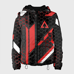Куртка с капюшоном женская CS:GO CYREX CARBON, цвет: 3D-черный