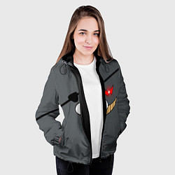 Куртка с капюшоном женская KUROKUMA, цвет: 3D-черный — фото 2