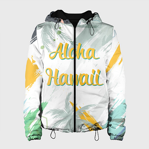 Женская куртка Aloha Hawaii / 3D-Черный – фото 1