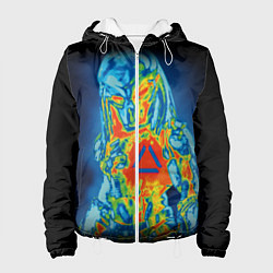 Куртка с капюшоном женская Predator Vision, цвет: 3D-белый
