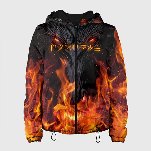 Женская куртка TES: Flame Wolf / 3D-Черный – фото 1