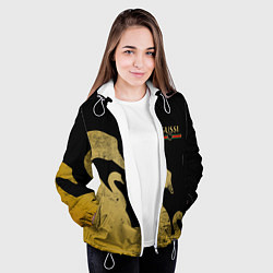 Куртка с капюшоном женская GUSSI: Gold Edition, цвет: 3D-белый — фото 2
