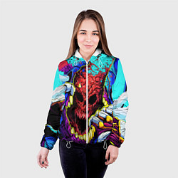 Куртка с капюшоном женская CS:GO Hyper Beast, цвет: 3D-белый — фото 2