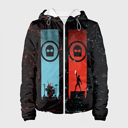 Куртка с капюшоном женская Twenty One Pilots: Tear In My Heart, цвет: 3D-белый