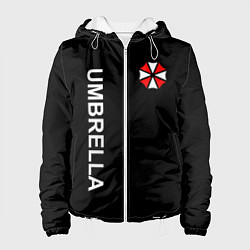 Куртка с капюшоном женская UMBRELLA CORP, цвет: 3D-белый