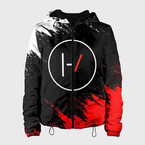 Женская куртка 21 Pilots: Black & Red / 3D-Черный – фото 1