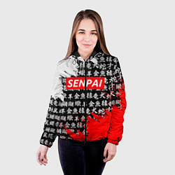 Куртка с капюшоном женская SENPAI, цвет: 3D-черный — фото 2