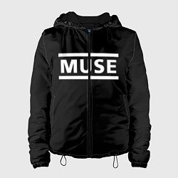 Куртка с капюшоном женская MUSE, цвет: 3D-черный