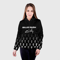 Куртка с капюшоном женская Billie Eilish: Black Autograph, цвет: 3D-черный — фото 2