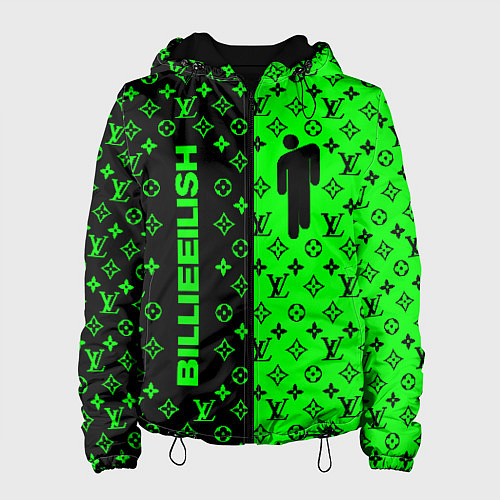 Женская куртка BILLIE EILISH x LV Green / 3D-Черный – фото 1