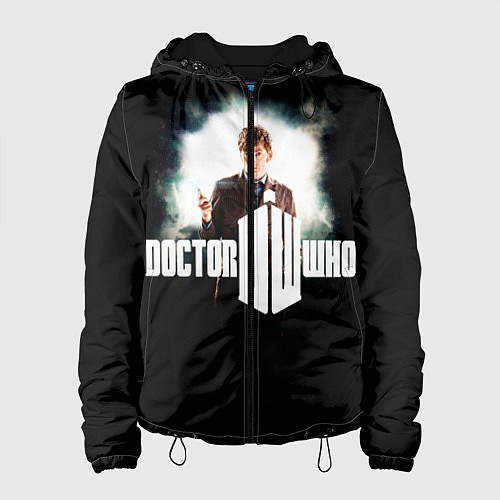 Женская куртка Doctor Who / 3D-Черный – фото 1