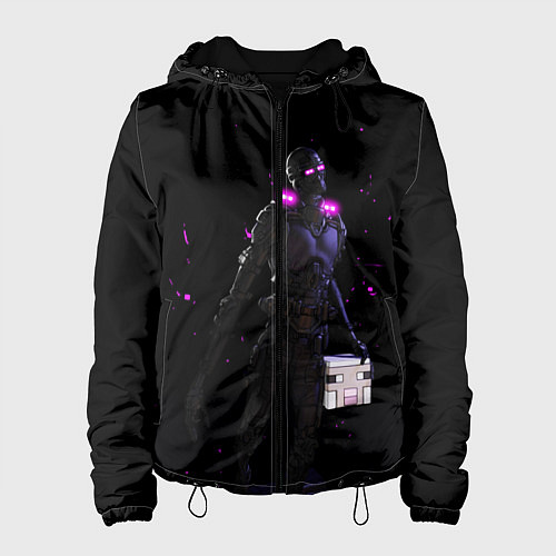 Женская куртка MINECRAFT / 3D-Черный – фото 1