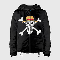 Куртка с капюшоном женская One Piece, цвет: 3D-черный