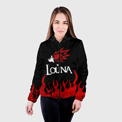 Куртка с капюшоном женская Louna, цвет: 3D-черный — фото 2