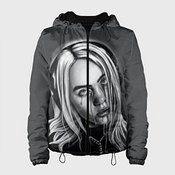 Куртка с капюшоном женская BILLIE EILISH, цвет: 3D-черный